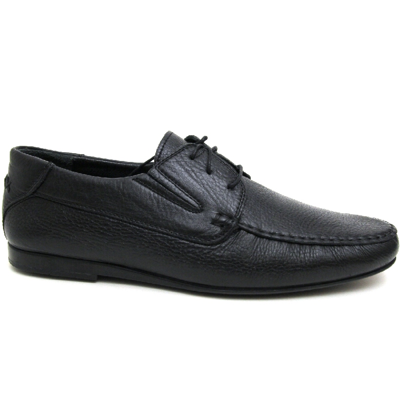 Мокасины мужские R14971-1020 кожа-кожа чёрные