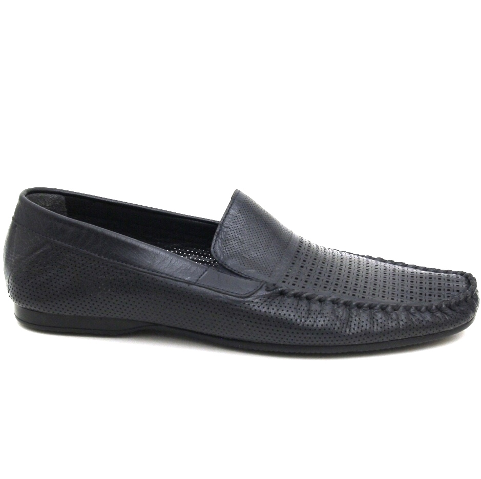 Мокасины мужские R11441 кожа - кожа синие