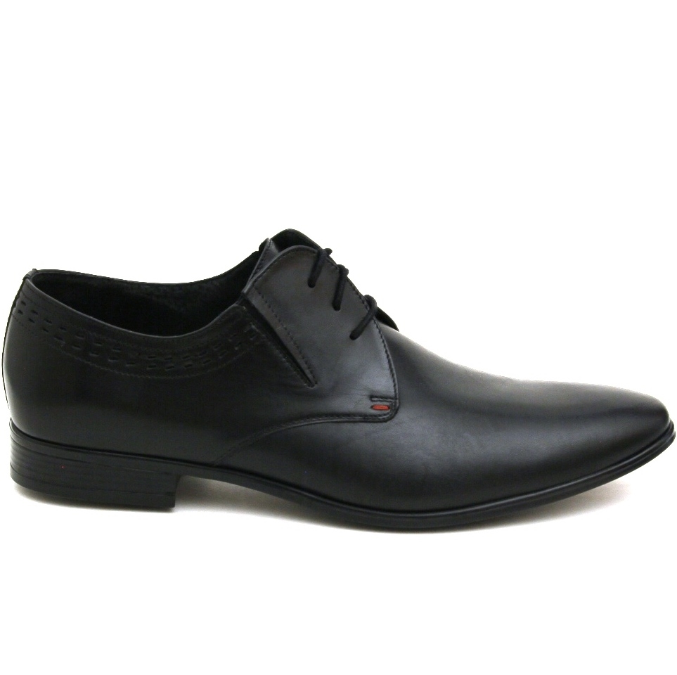 Классические туфли R3092-1 кожа-кожа черные